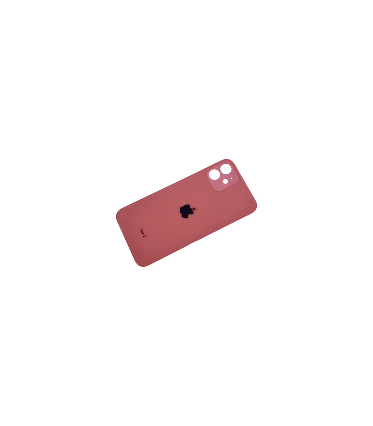 TAPA TRASERA IPHONE 12 CON LOGO BIG HOLE VARIOS COLORES